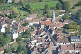 Cérilly vue du ciel